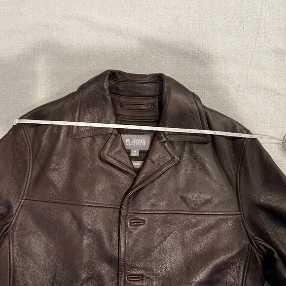 NWOT - Men's Brown Wilson's Leather Blazer - Picture 8 of 13